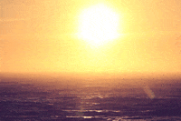 sunset landscape GIF