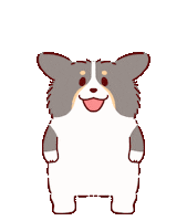Happy Dog Sticker