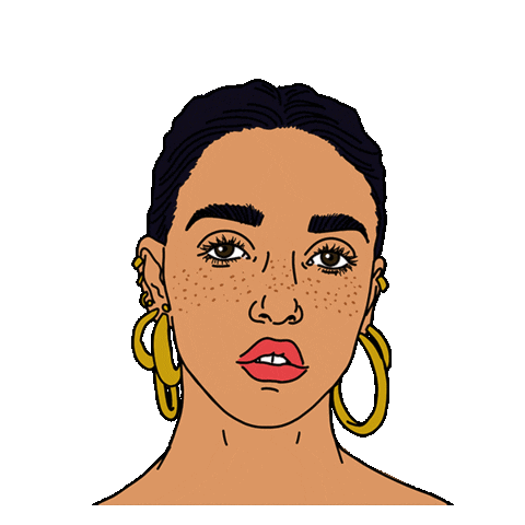 water me fka twigs Sticker by Bianca Bosso