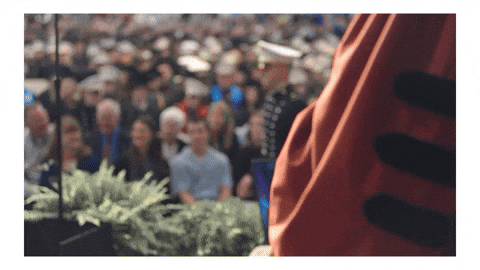 Graduation Graduates GIF by Norwich University
