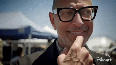 Episode 4 Denim GIF by The World According to Jeff Goldblum | Disney+