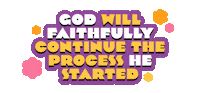 Faith Sticker by Marcela Illustrates
