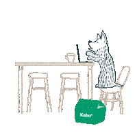 KaboFoods dog food delivery freshfood kabo Sticker