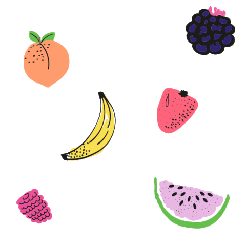 banana fruit Sticker by zoellabeauty