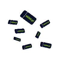 AbiletPL blue green concert jelly Sticker