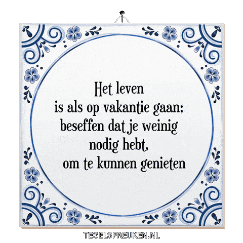 Moment Nl Sticker by Tegelspreuken.nl