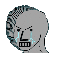 Wojak Dank Memes Sticker by Database數據