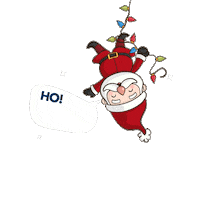 Santa Sticker by Universidad ISEP