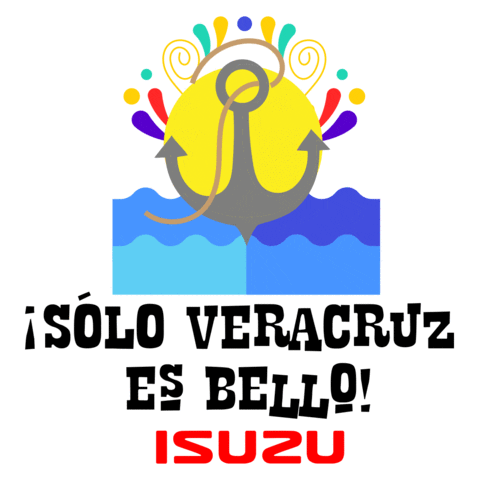 Mexico Veracruz Sticker by Isuzu México