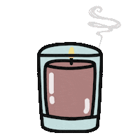 shopdayze fashion brand smoke candle Sticker