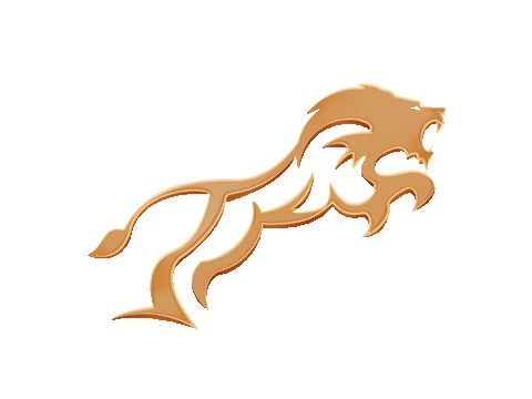 sprintbach giphyupload lion logo sprintbach Sticker