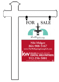 TheWellspringGroup real estate realtor sign for sale Sticker