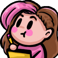 celestialbeanart thinking lgbtq hmm study GIF