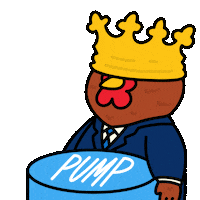 COQINU pump coq pamp bokbok Sticker