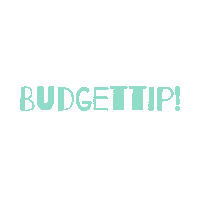 Tip Budget Sticker by Mama's Meisje