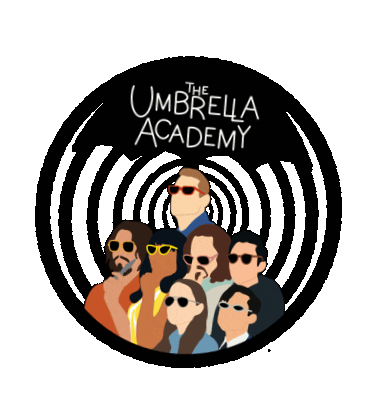 Umbrella Academy Netflix Sticker