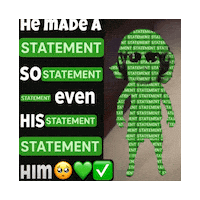 Statement Sticker