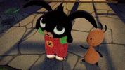 bingbunny scared panic GIF by Bing Bunny
