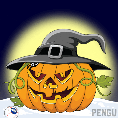 Trick Or Treat Halloween GIF by Pudgy Penguins