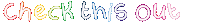 Check This Out Look Here Sticker