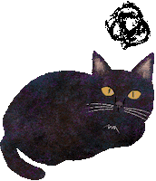 Cat 黑貓 Sticker