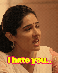 I Hate You GIF by Marathi Social TV