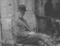NationalWWIMuseum black and white military footage soldiers GIF