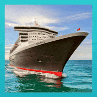 Queen Mary 2 Rejs GIF by Adventure & Cruises - TanieRejsowanie