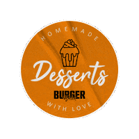 Dessert Nachtisch Sticker by BurgerWerk