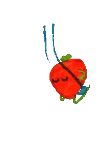 Strawberry Fraise Sticker