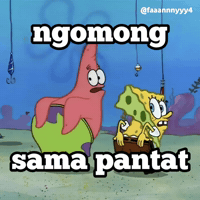 Patrick Star Text GIF