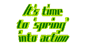 Spring Sticker by OpticalArtInc.