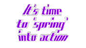 Spring Season Sticker by OpticalArtInc.