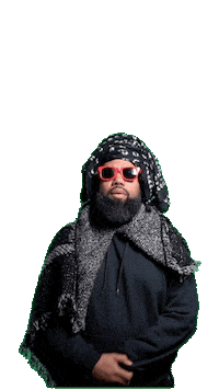 Black Man Yes Sticker by Jason Earls