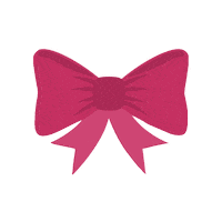 Pink Bow Endy Mattress Sticker by Endy