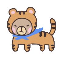 Chinese New Year Bear Sticker