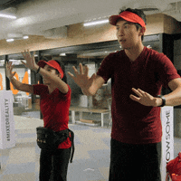 Waving Amazing Race GIF by CBS