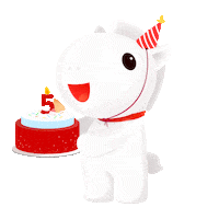 Happy Birthday Sticker by JD.ID Official