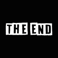 The End Fin GIF by Raveloteca;