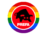 Rainbow Stars Sticker by PREFA