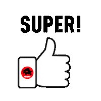PREFA good great super stark Sticker
