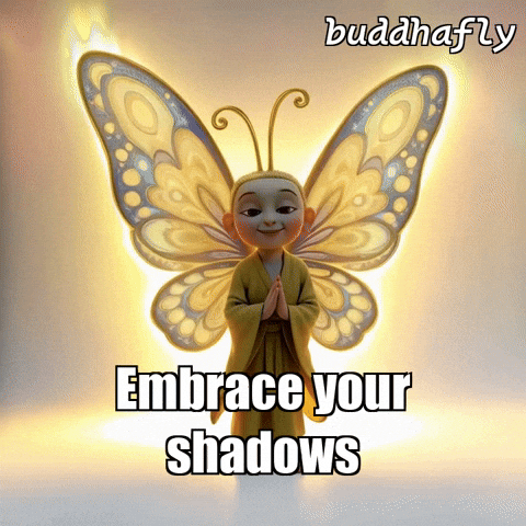 Butterfly Glow GIF by BuddhaFlyJourney
