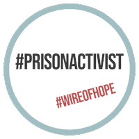 wireofhope rehabilitation wireofhope prisonpenpalprogram prisonpenpal Sticker