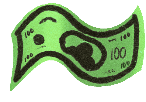 Money Keep It 100 Sticker by VisualTimmy