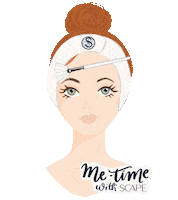 Girl Spa Sticker by Scapemx