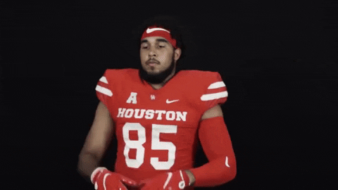 University Of Houston Football GIF by Coogfans