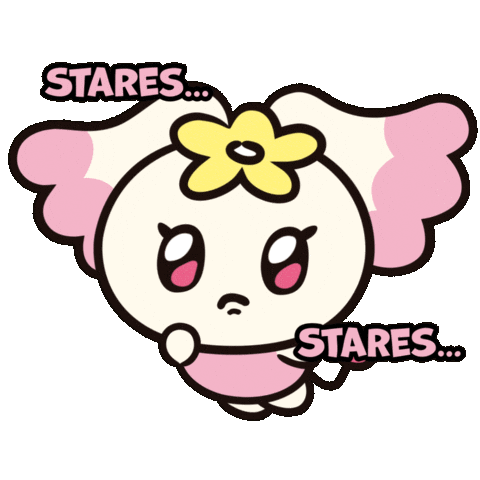 Fairy Staring Sticker by MIGHTEEZ