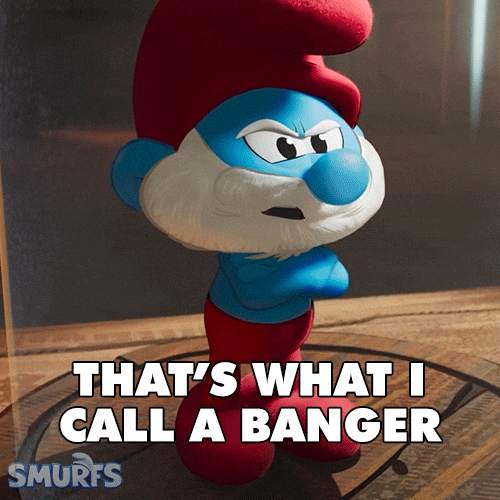 Rihanna Banger GIF by Smurfs Movie