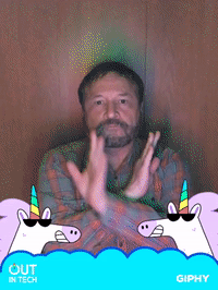 outintech GIF by Out in Tech x GIPHY | Spring Social @ Hotel Americano