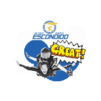 jump great skydive salta tandem Sticker